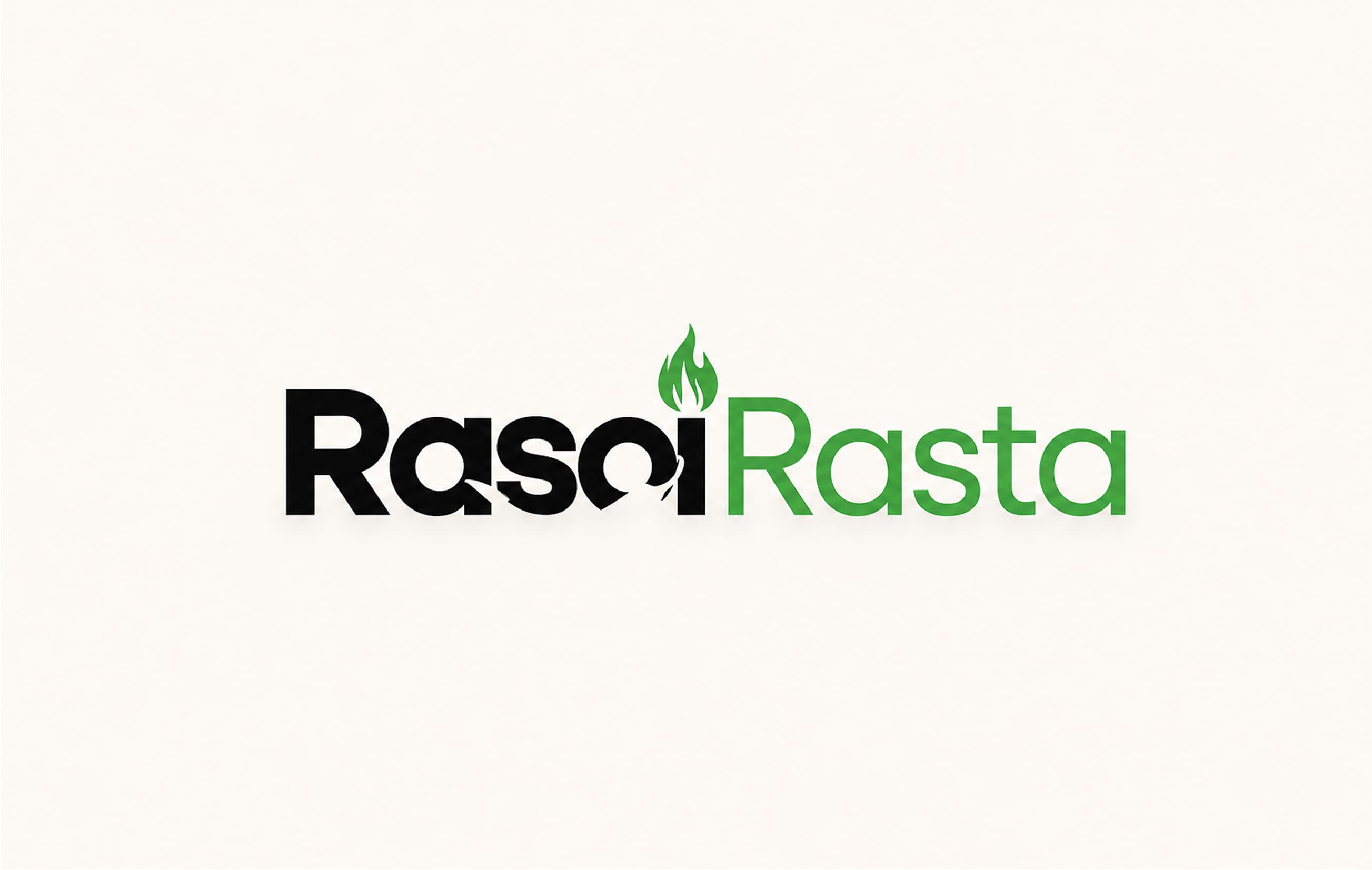 Rasoi Rasta branding — primary logo lockup